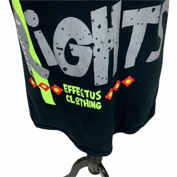 Effectus Clothing Men's S Small Crewneck T-Shirt "Fight for my Rights" Cotton - Picture 3 of 7